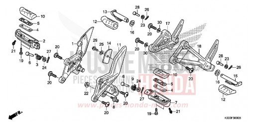 MARCHE CBR300RAF de 2015